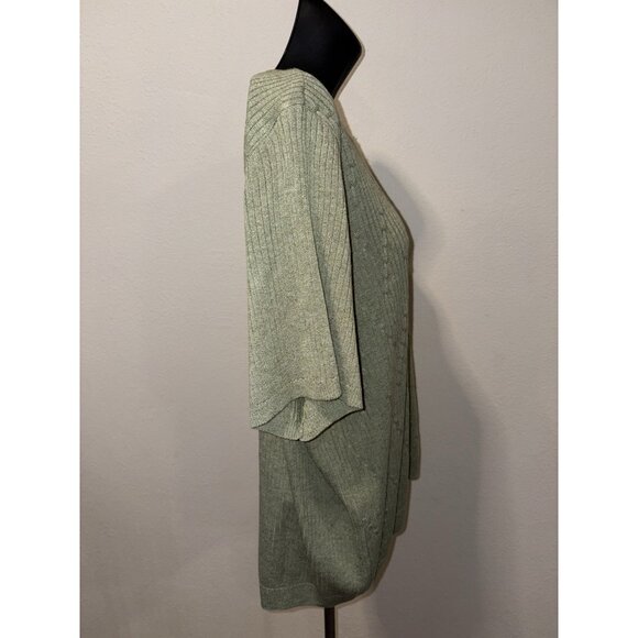 Alfred Dunner Pullover Knit Top Womens Size 1X Short Sleeve Made In USA - Picture 4 of 8